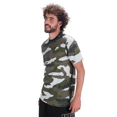 Camiseta Nike Sportswear Camo AOP SS T - Masculina - Foto 2