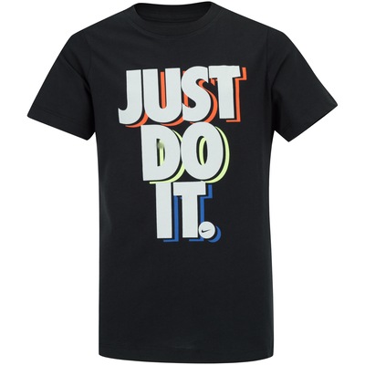 Camiseta Nike Sportswear JDI Stack - Infantil - Foto 1