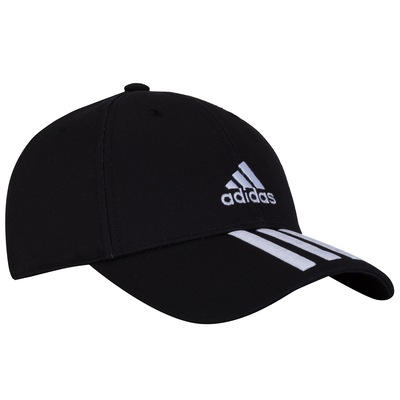 Boné Aba Curva adidas Basebal 3 Stripes Cotton Twil - Strapback - Adulto - Foto 6