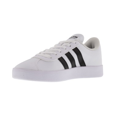 Tênis adidas VL Court 2.0 K - Infantil - Foto 4