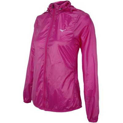 Jaqueta Corta-Vento Mizuno Run Fast Com Capuz - Feminina - Foto 4