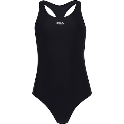 Maiô para Natação com Proteção Solar UV Fila Tri Logo II - Adulto - Foto 1