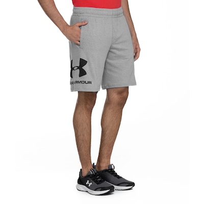 Bermuda Under Armour Sportstyle Cotton Logo - Masculina - Foto 4