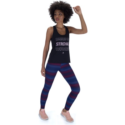 Camiseta Regata Vestem Run Lycra Preto - Feminina - Foto 4