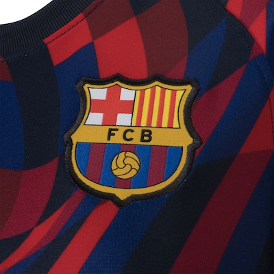 Camisa de Treino Barcelona 20/21 Nike - Infantil - Foto 3