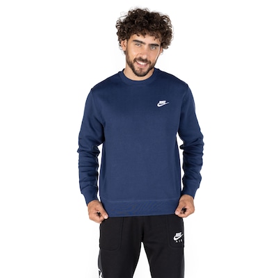 Blusão Nike Sportwear Club Crew BB - Masculino - Foto 2