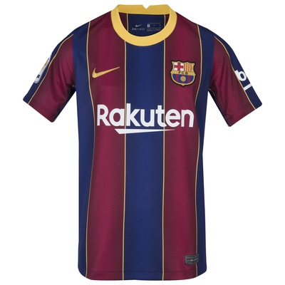 Camisa Barcelona I 20/21 Nike - Infantil - Foto 1