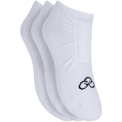 Kit de Meias Invisível Olympikus Tripack com 3 Pares - 39 a 44 - Adulto - Foto 3