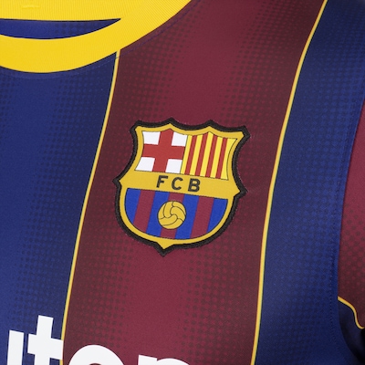 Camisa Barcelona I 20/21 Nike - Masculina - Foto 3
