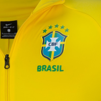 Jaqueta da Seleção Brasileira Nike TRK - Masculina - Foto 4