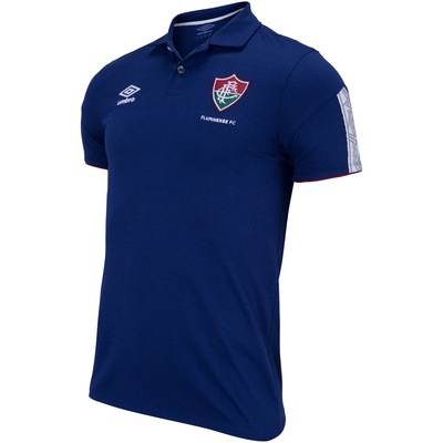 Camisa Polo do Fluminense 2020 Viagem Umbro - Masculina - Foto 3