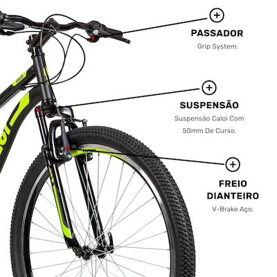 Mountain Bike Caloi Velox - Aro 29 - Câmbio Indexado - Freios V-Brake - Foto 6