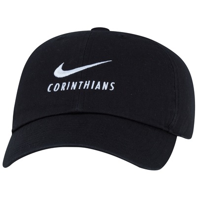 Boné Aba Curva do Corinthians Nike - Strapback - Adulto - Foto 1