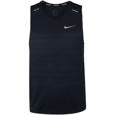 Camiseta Regata Nike Dry Fit Miler Tank - Masculina - Foto 2