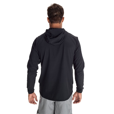 Jaqueta com Capuz Nike Run Stripe Woven - Masculina - Foto 3