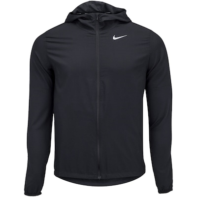 Jaqueta com Capuz Nike Run Stripe Woven - Masculina - Foto 6