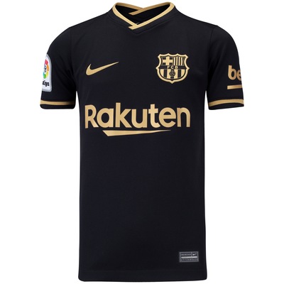 Camisa Barcelona II 20/21 Nike - Infantil - Foto 1