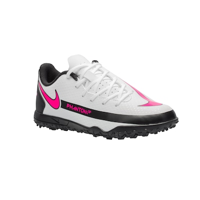 Chuteira Society Nike Phantom GT Club TF - Infantil - Foto 2