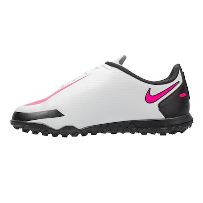 Chuteira Society Nike Phantom GT Club TF - Infantil - Foto 5