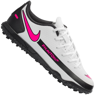 Chuteira Society Nike Phantom GT Club TF - Infantil - Foto 1