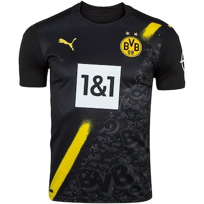 Camisa Borussia Dortmund II 20/21 Puma - Masculina - Foto 1