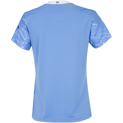 Camisa Manchester City I 20/21 Puma - Feminina - Foto 2