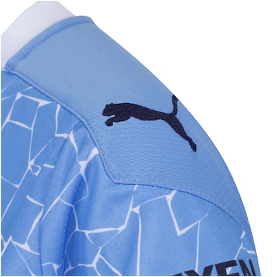 Camisa Manchester City I 20/21 Puma - Feminina - Foto 6