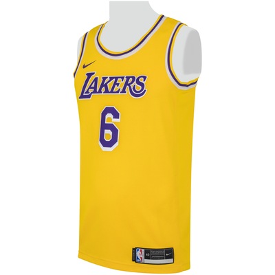 Camiseta Regata Los Angeles Lakers Lebron James Nike - Foto 2