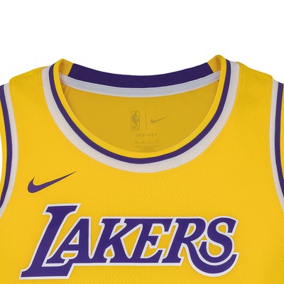 Camiseta Regata Los Angeles Lakers Lebron James Nike - Foto 4