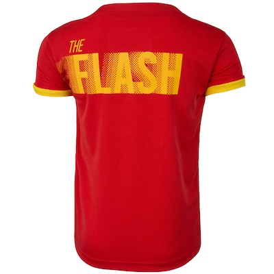 Camiseta Liga da Justiça Flash Fard - Infantil - Foto 2