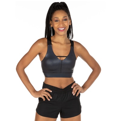 Top Fitness com Bojo Puma Mid Impact Pearl Bra - Adulto - Foto 2