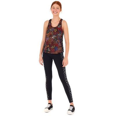 Camiseta Regata Farm Rio Dry Tropicália Barrado - Feminina - Foto 3