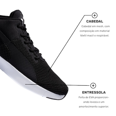 Tênis Puma Flyer Runner BDP - Masculino - Foto 5