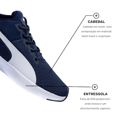 Tênis Puma Flyer Runner BDP - Masculino - Foto 5