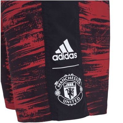 Bermuda de Banho Manchester United adidas CLX CL - Masculina - Foto 4