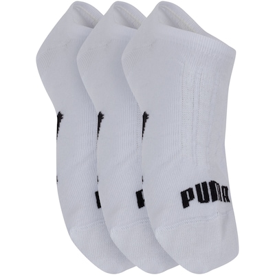 Kit de Meias Sapatilha Puma Esportiva com 3 Pares - 39 a 43 - Adulto - Foto 3