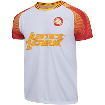 Camiseta Liga da Justiça Flash Fard - Masculina - Foto 3