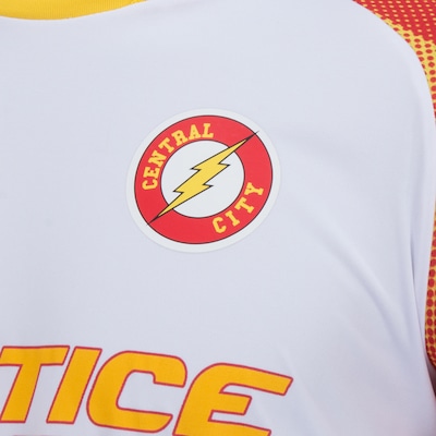 Camiseta Liga da Justiça Flash Fard - Masculina - Foto 5