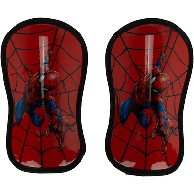 Caneleira de Futebol Infantil Marvel Homem Aranha - Foto 1