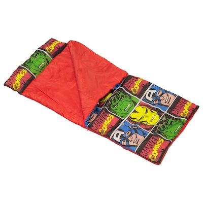Saco de Dormir Infantil Disney Marvel Avengers - Foto 1