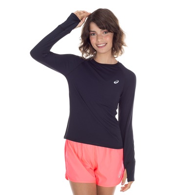 Camiseta Manga Longa Asics Running - Feminina - Foto 2