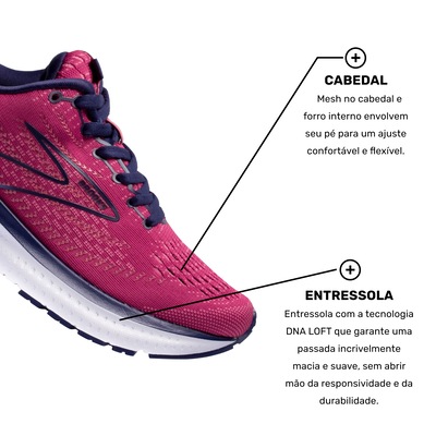 Tênis Brooks Glycerin 19 - Feminino - Foto 5