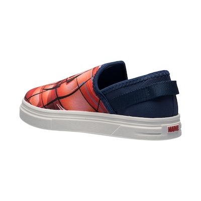 Tênis Infantil Grendene Slip-On Marvel Homem-Aranha - Foto 6