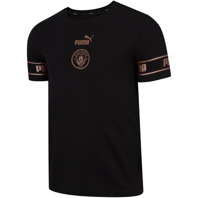 Camiseta Manchester City Puma Culture Tee - Masculina - Foto 3