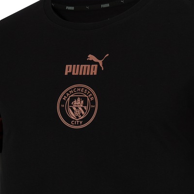Camiseta Manchester City Puma Culture Tee - Masculina - Foto 6