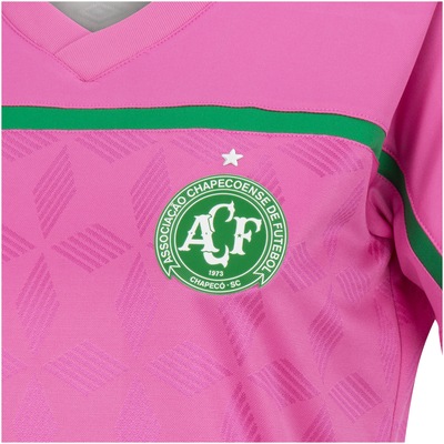 Camisa do Chapecoense 2020 Outubro Rosa Umbro - Feminina - Foto 5