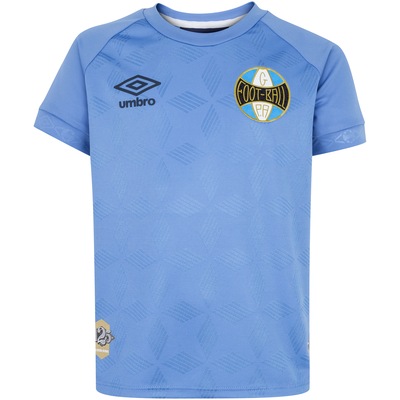 Kit do Grêmio III 2020 Umbro Camisa + Calção - Infantil - Foto 1