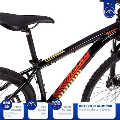 Mountain Bike Caloi Moab Flex - Aro 29 - Freio a Disco Hidráulico - Câmbio Microshift - Foto 2