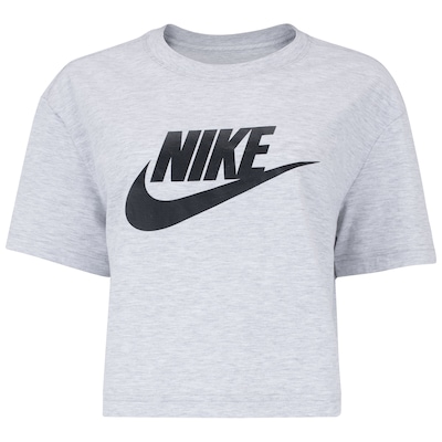 Blusa Cropped Nike Tee Sportswear Essential - Feminina - Foto 1