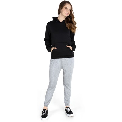 Blusão de Moletom Oxer Essential - Feminino - Foto 4